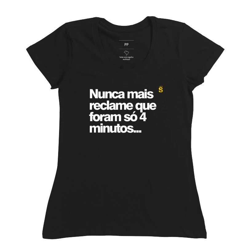Nunca mais reclame que foram so 4 minutos