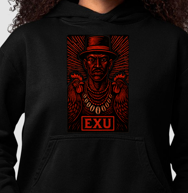 Moletom Capuz Exu Da Encruzilhada