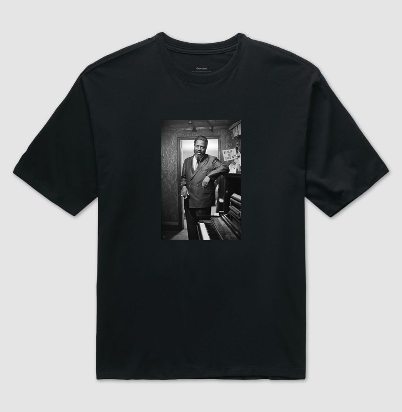 Thelonius Monk at the Village Gate - Camiseta Oversized