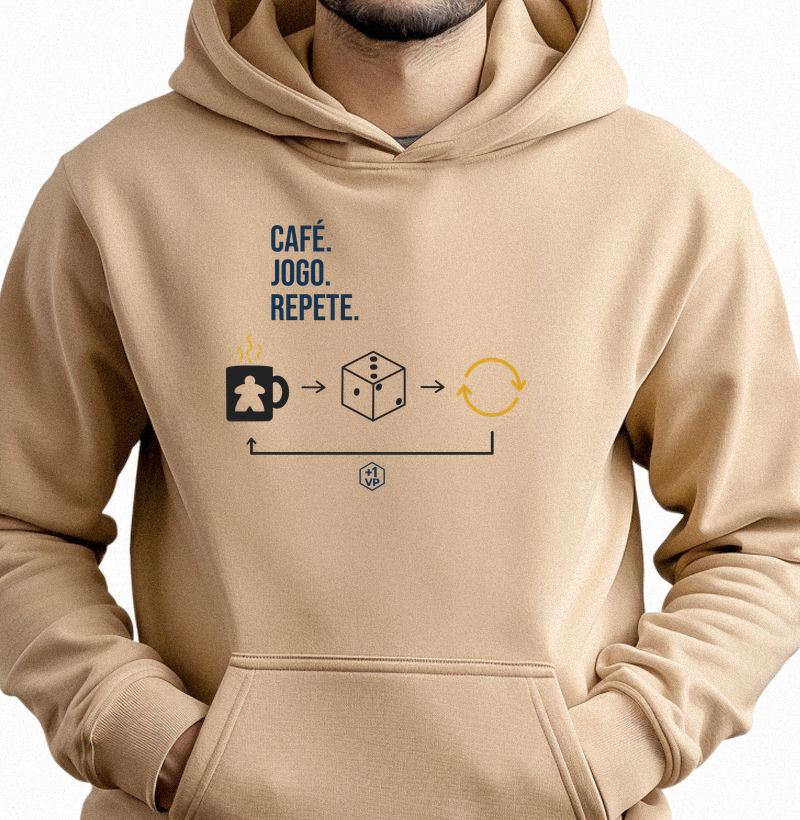 Café. Jogo. Repete.