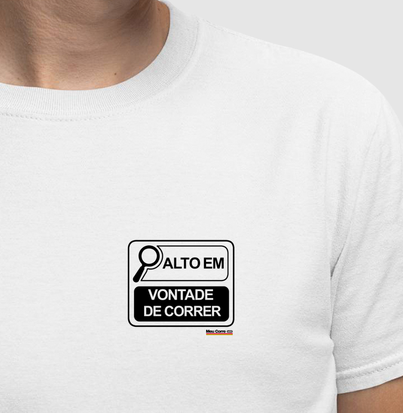 ALTO EM VONTADE DE CORRER!