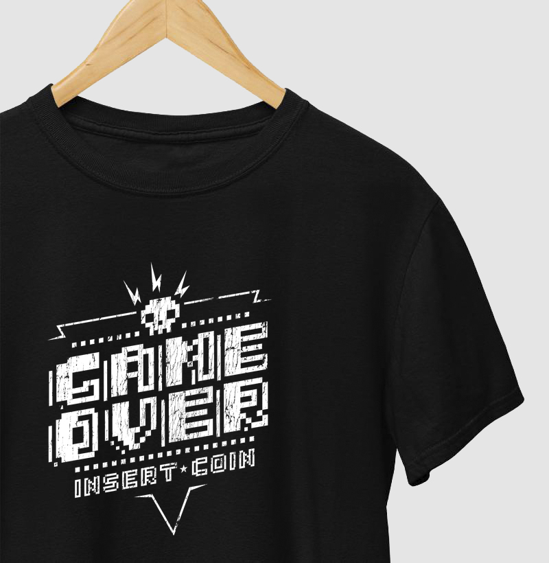 Camiseta Game Over
