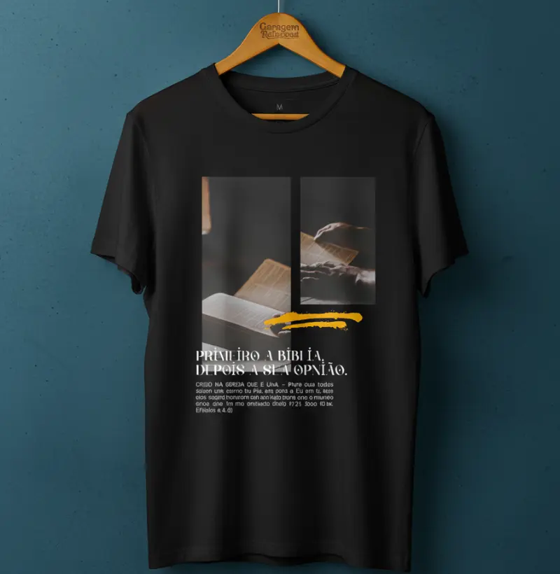  "Primeiro a Bíblia, Depois Sua Opinião"