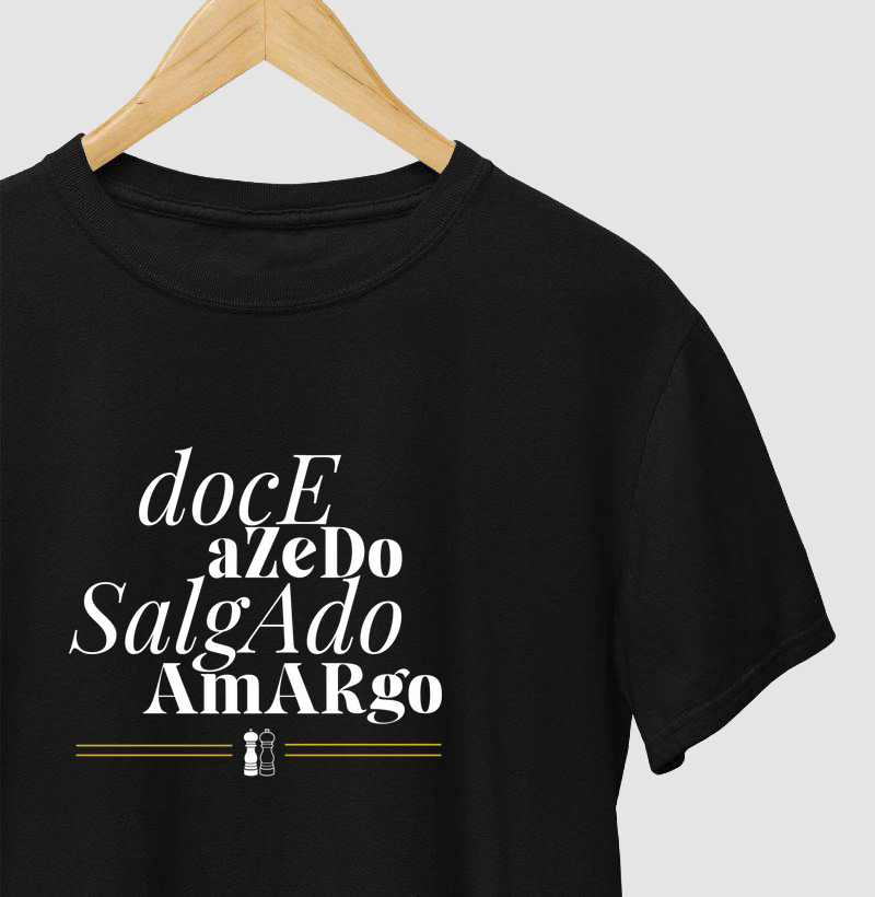 Doce, azedo, salgado e amargo