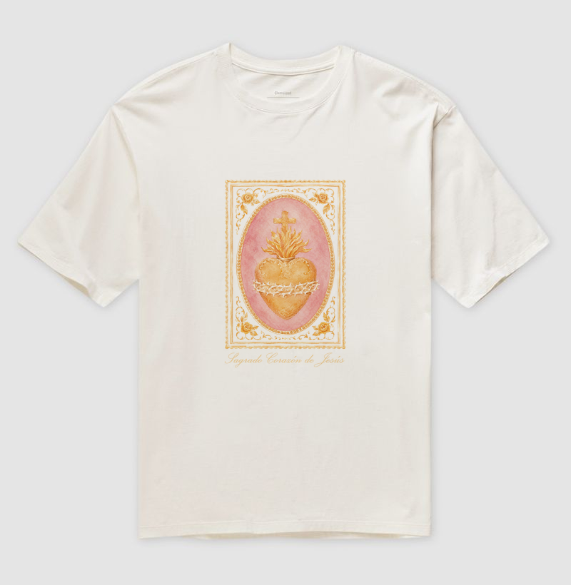 Tshirt Sagrado Corazón de Jesús