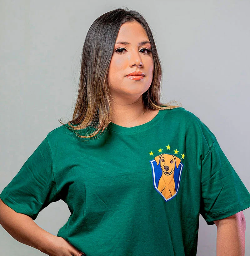 Camiseta Caramelo Brasileiro