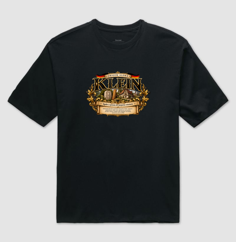 Klein  - Camiseta Oversized
