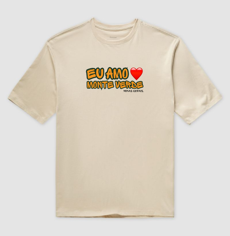 Camiseta Monte Verde Oversized.