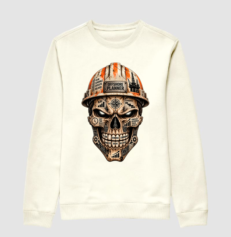 Offshore Planner Skull - Suéter Moletom