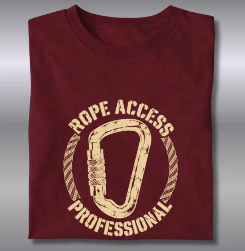 Rope Access Stencil - Camiseta