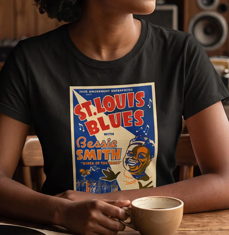 St. Louis Blues with Bessie Smith - Camiseta