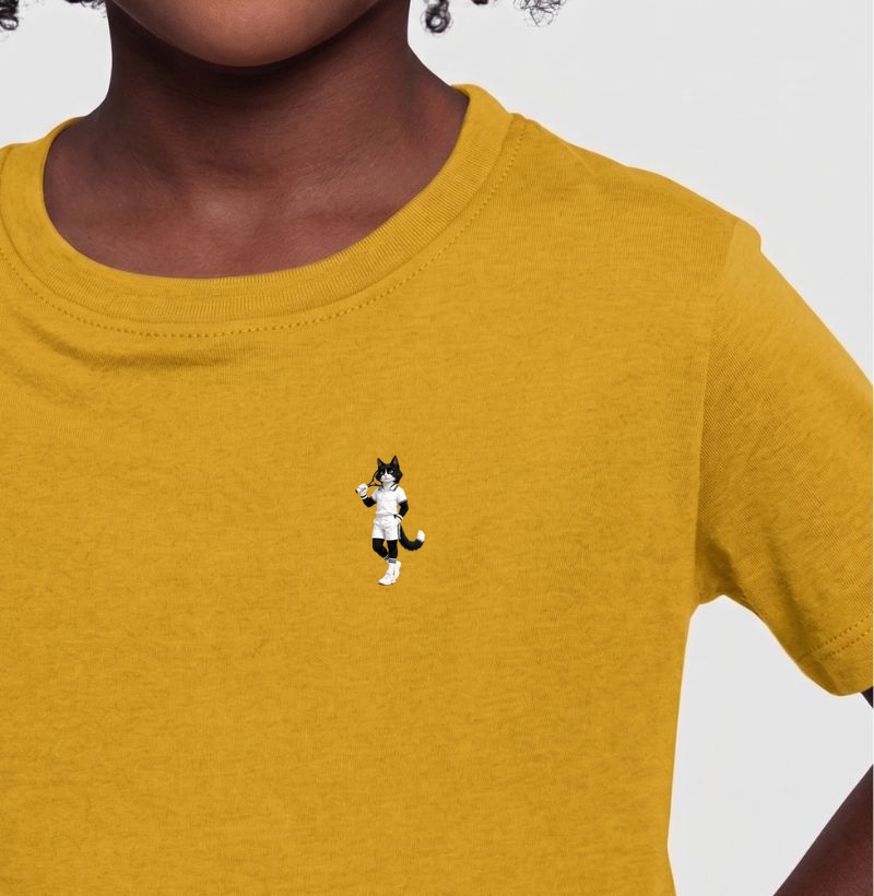 Gato Frajola Tenista - Camiseta Infantil