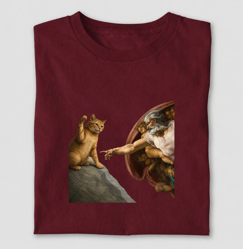 Michelangelo Orange Tabby - Camiseta