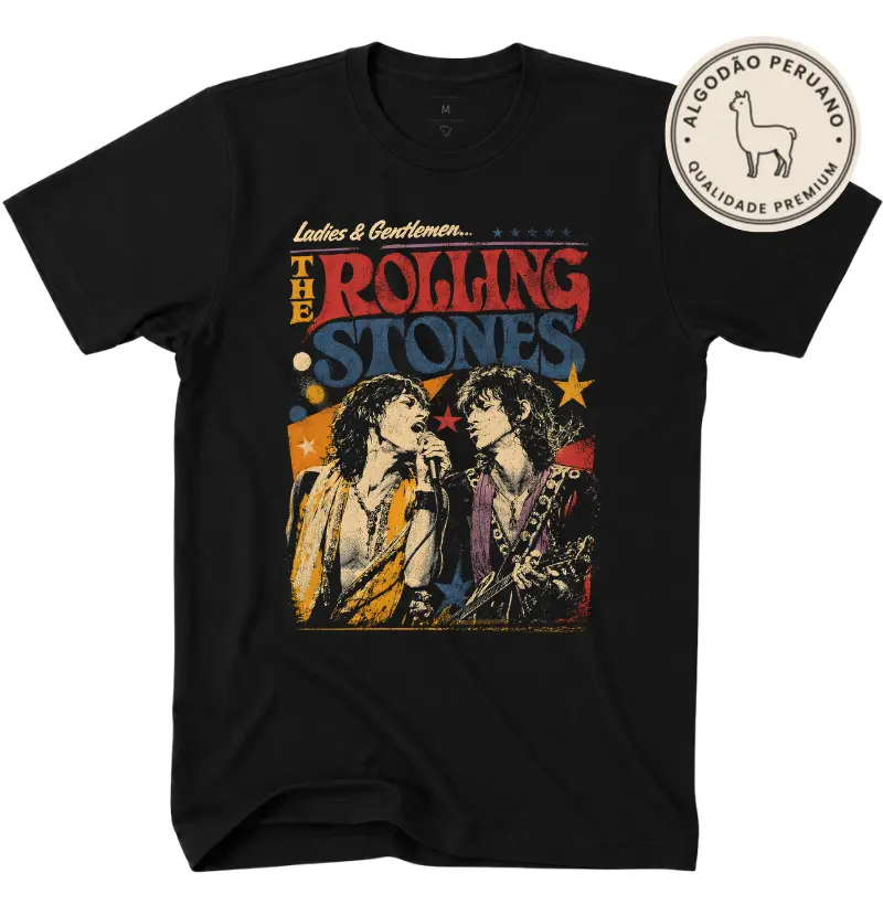 Camiseta Algodão Peruano Ladies & Gentlemen