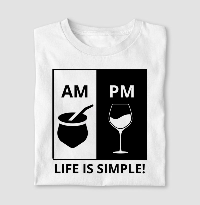 Life is Simple - Mate e vinho 2
