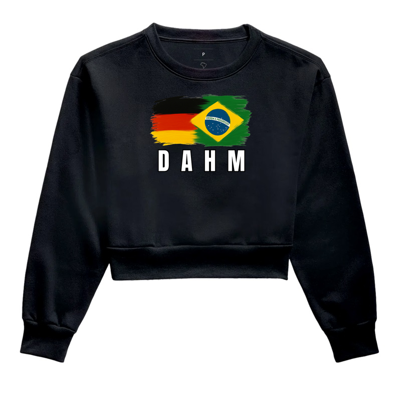 Dahm  - Cropped Moletom