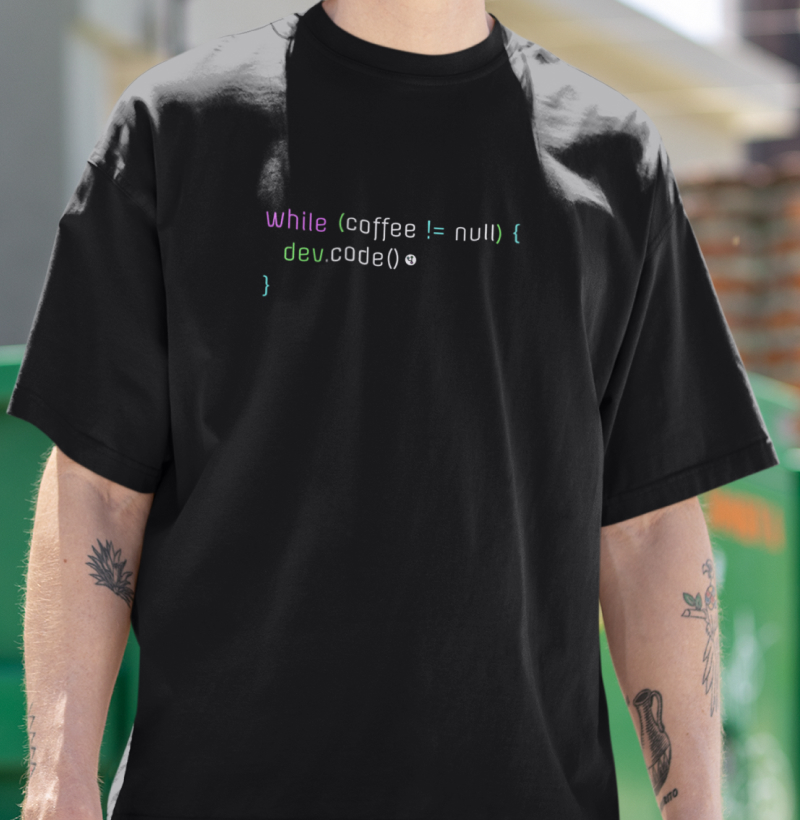 Code While Coffee Not Null