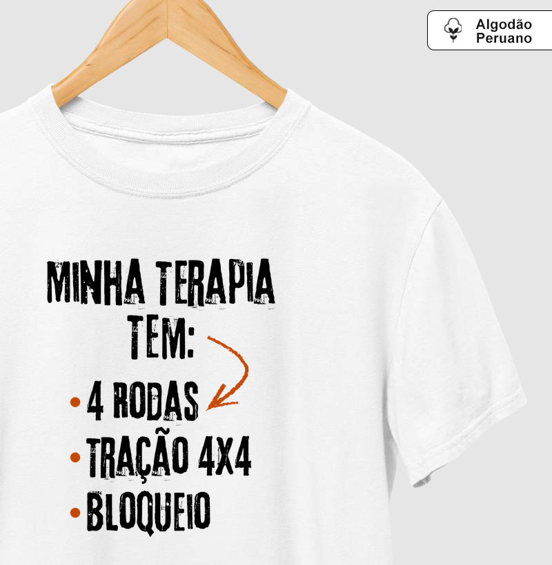 Minha Terapia tem: 4 Rodas, Tração 4x4 e Bloqueio