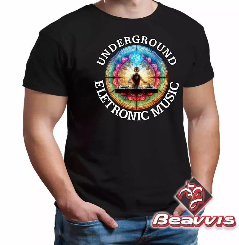 Camisa Underground Eletronic Music BVS c24