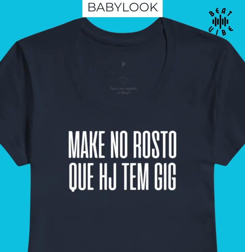 💄 Make no rosto que hoje tem GIG 🎶