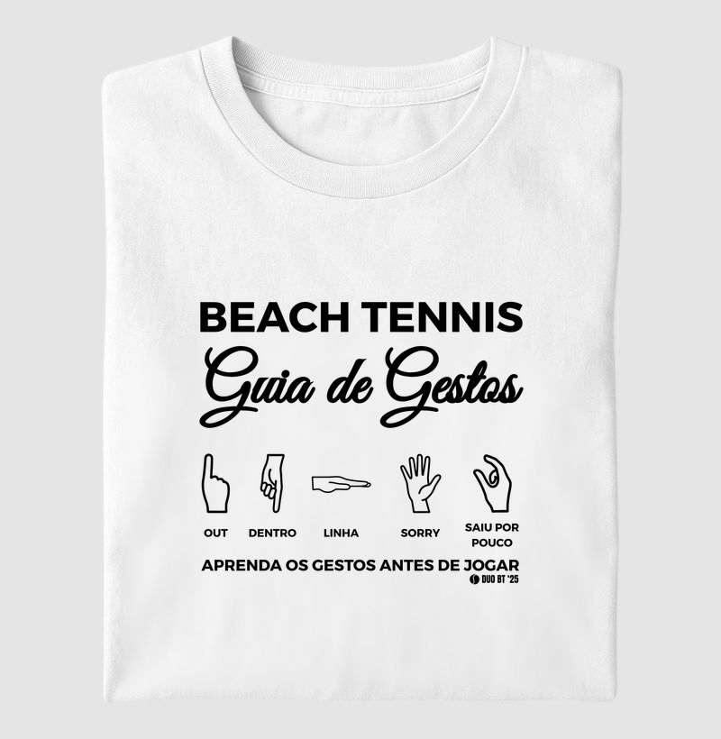Beach Tennis Guia de Gestos