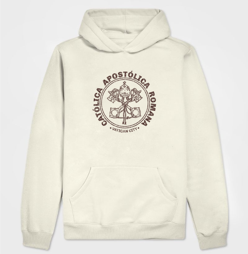 Vaticano City - Católica Apostólica Romana - Moletom c/ Capuz