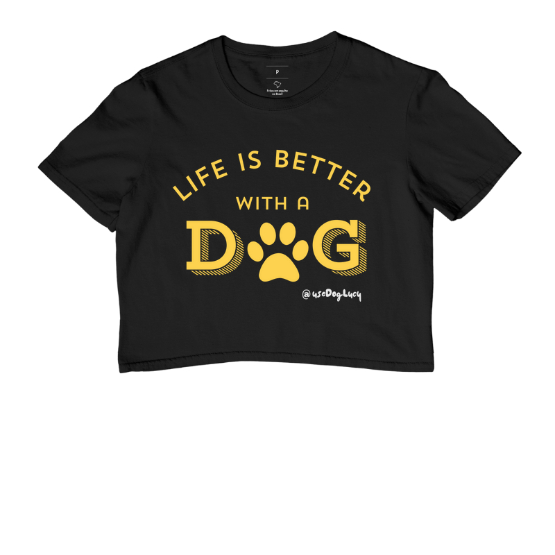 Live is Bether with a Dog Gold