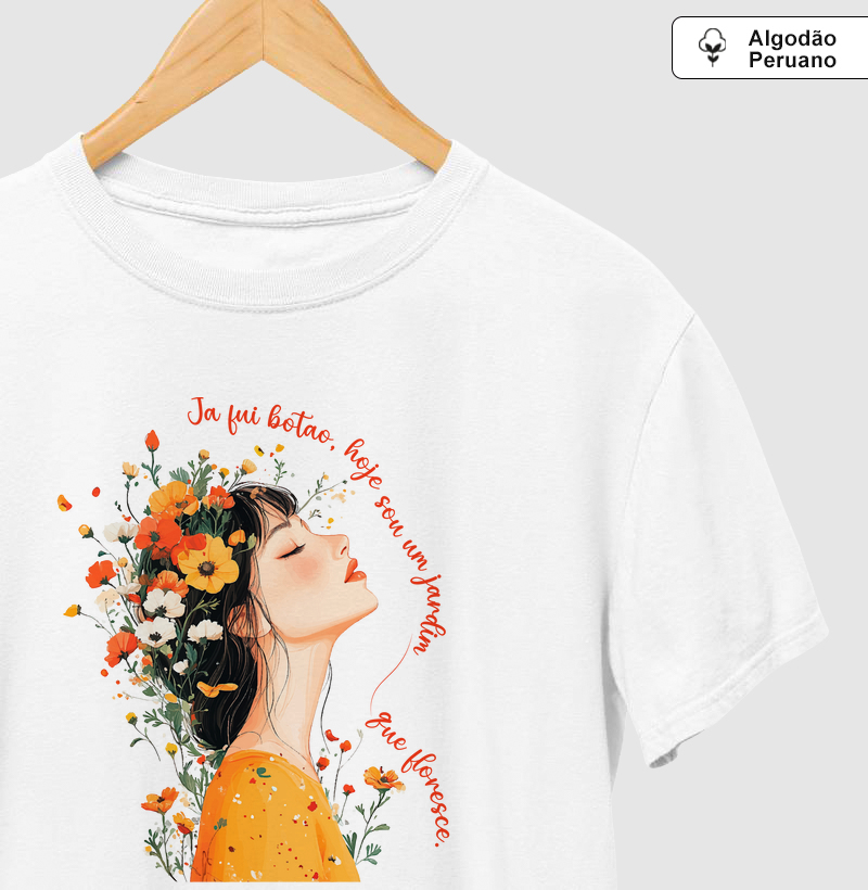 Jardim que Floresce MAXI - Algodão Peruano