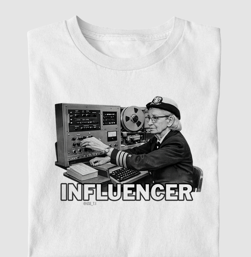 Grace Hopper - Influencer - Camiseta