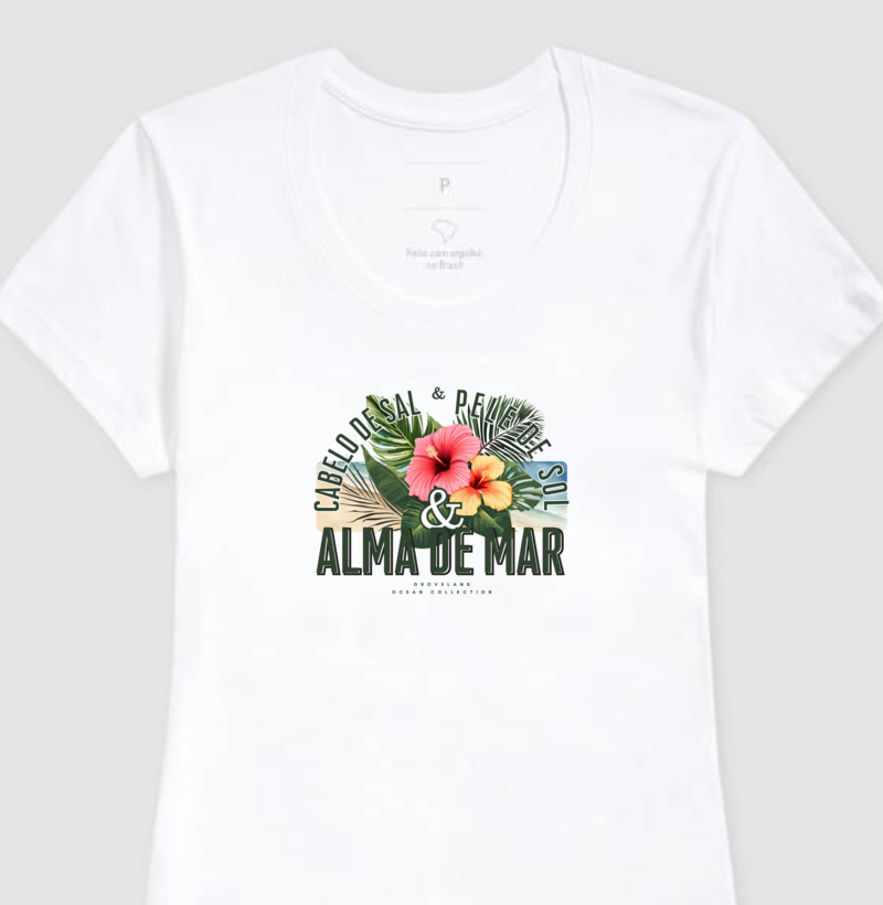 CAMISETA ALMA DE MAR CORES