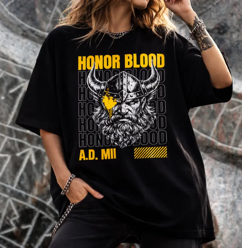 Honor & Blood  - Oversized