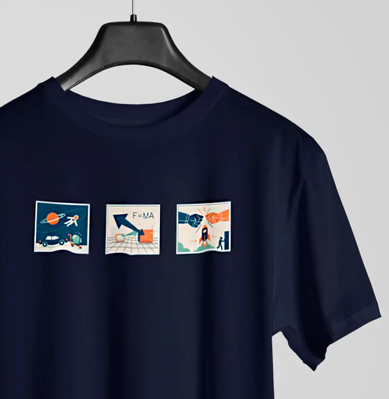 Camiseta - "3 Leis"