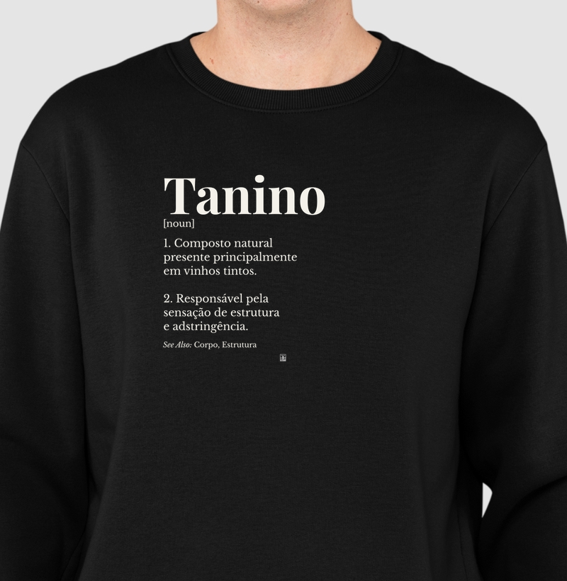 Moletom Tanino — Wine Dictionary