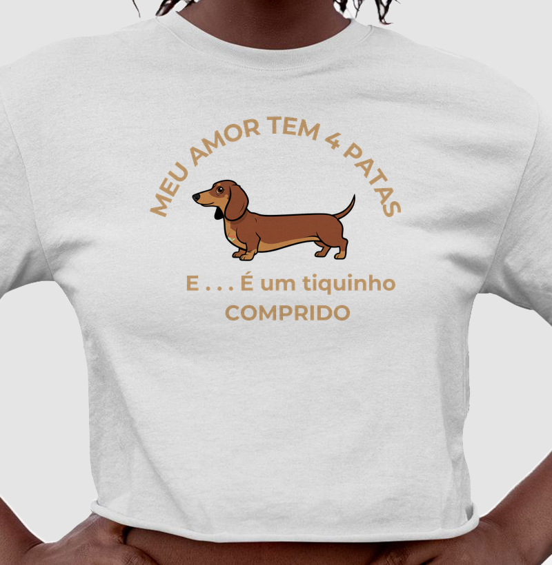 AMOR BASSET Dachshund - Cropped