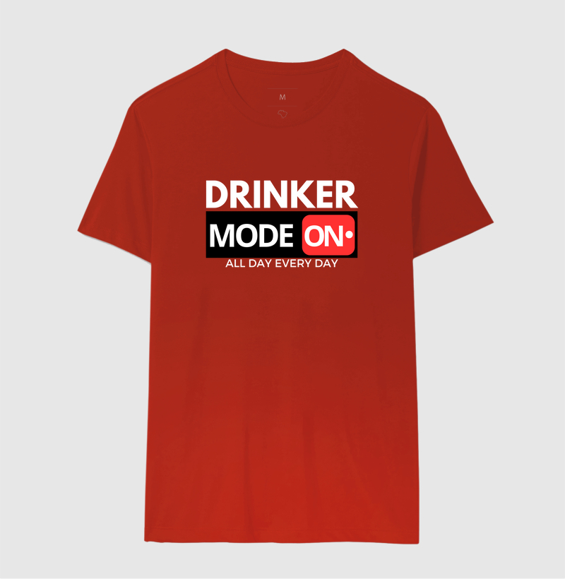 Camiseta Drinker mode on
