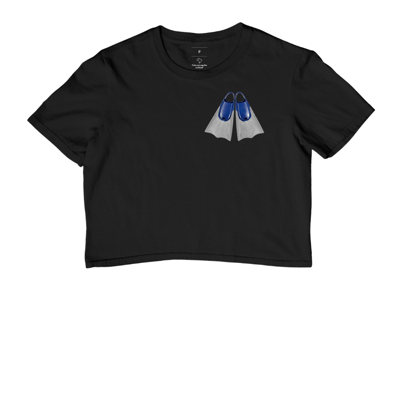 Camiseta - Raia Nove - Nadadeira - Cropped
