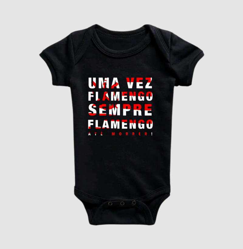 Body Infantil Flamengo (Sempre Flamengo)
