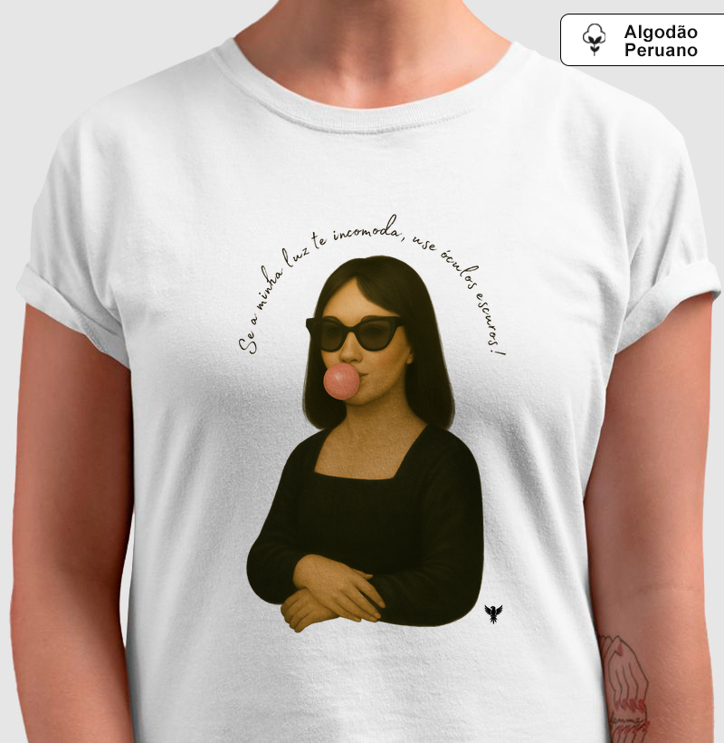 Se a minha luz te incomoda, use óculos escuros! (Morena lisa)