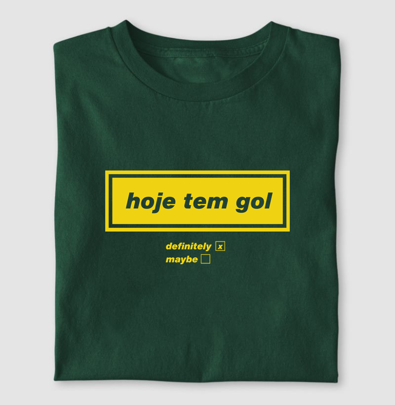 Hoje tem gol (definitely)