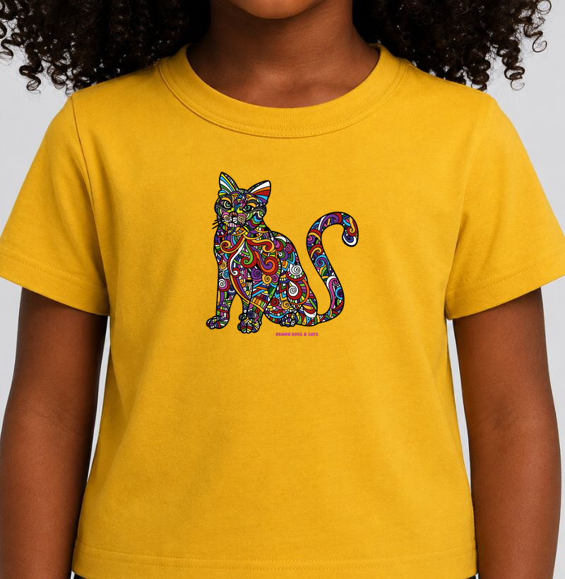 Gato colorido
