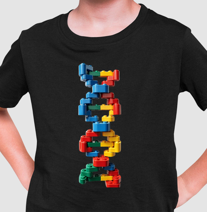 Camiseta infantil - Lego DNA