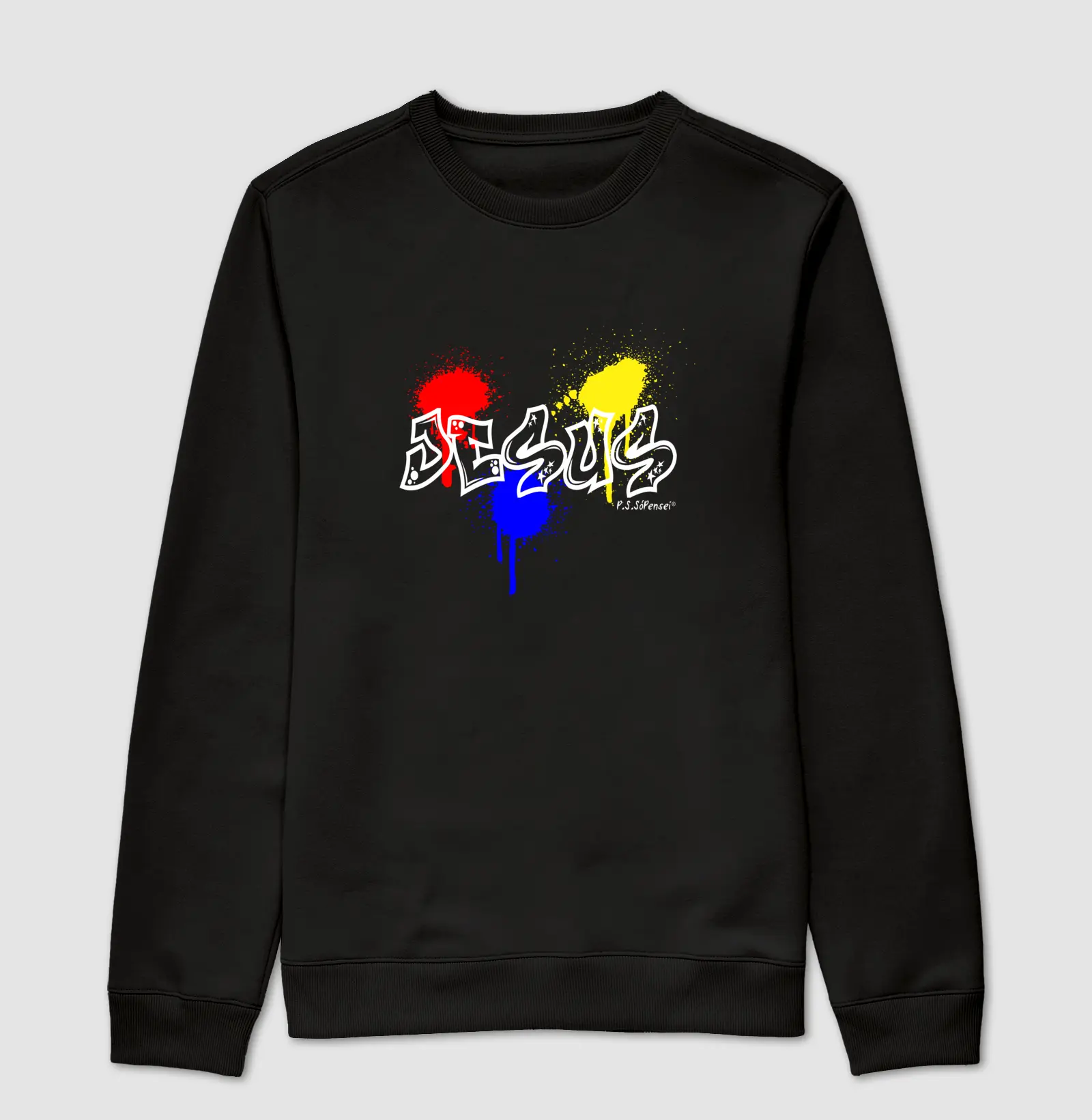 Hoddie Jesus - Grafite 