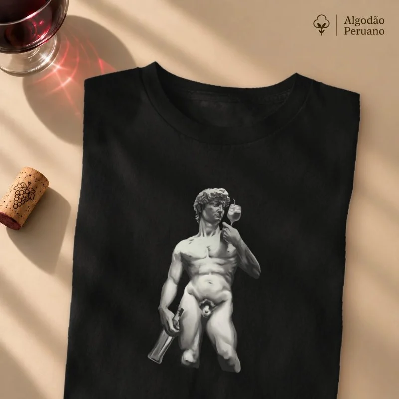 Camiseta Davi e o Vinho