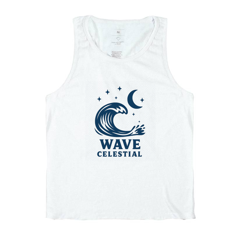 Camiseta Wave celestial