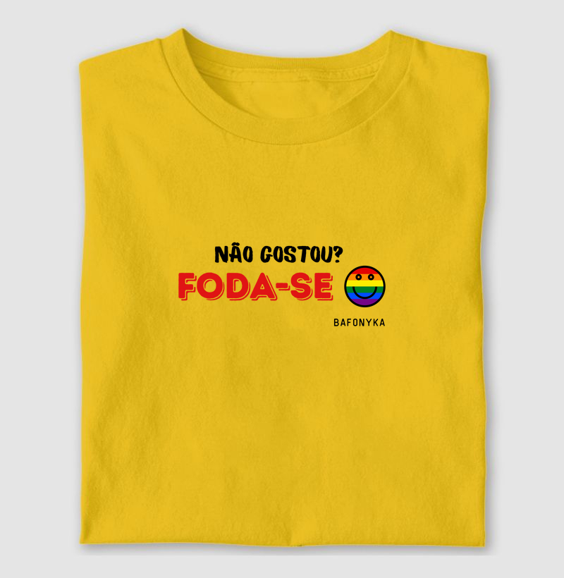 🖕 Não gostou, foda-se.