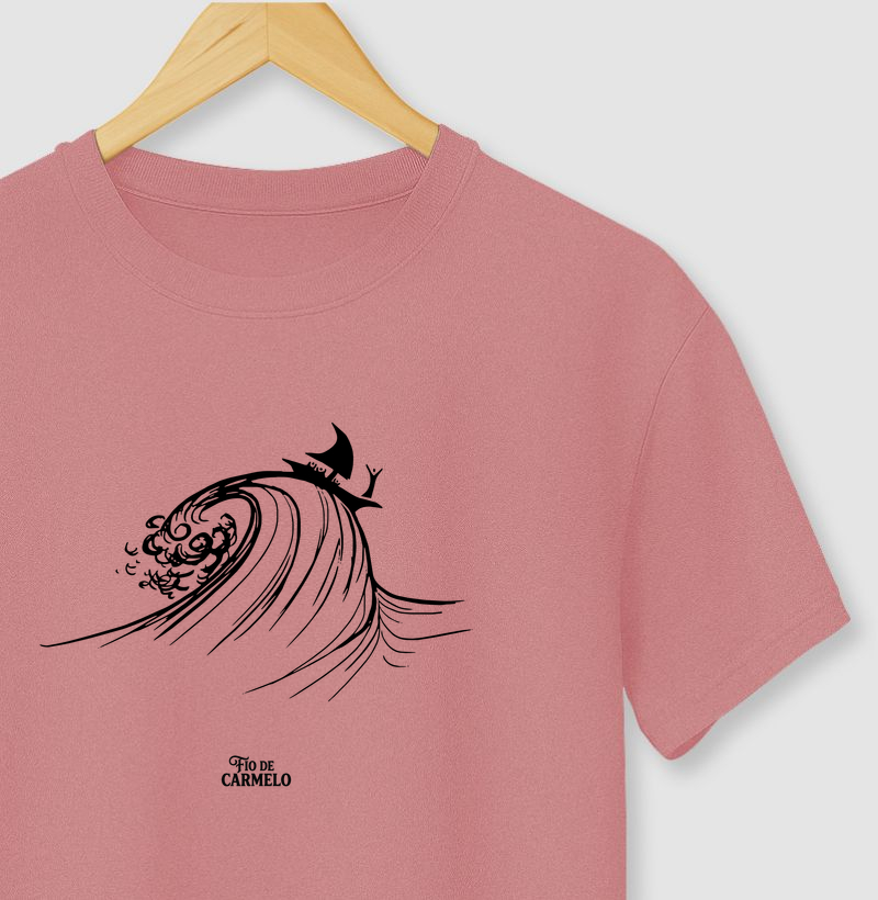 Os Pescadores e a Onda (camiseta)