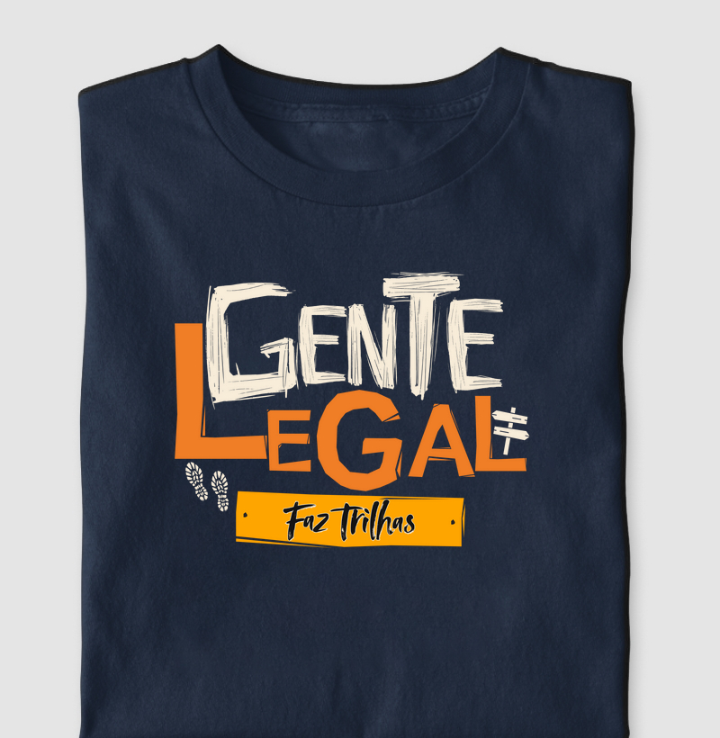 Gente legal faz trilhas