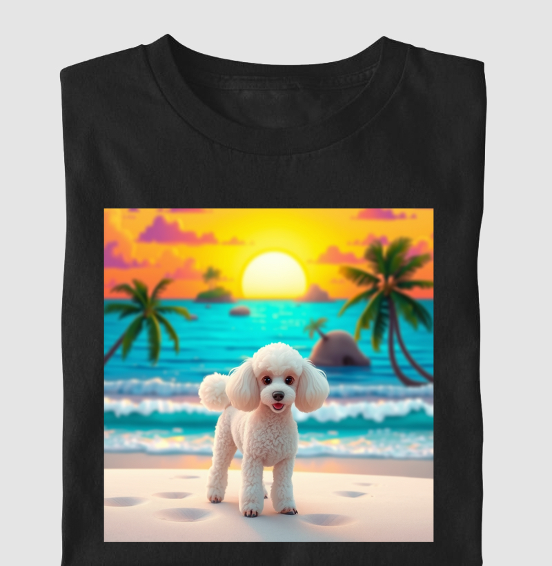 Coleção Pet pelo Mundo - Poodle Branco