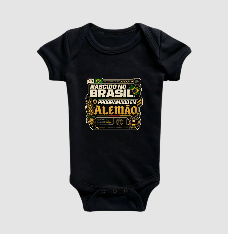 Nascido no Brasil, programado em alemão