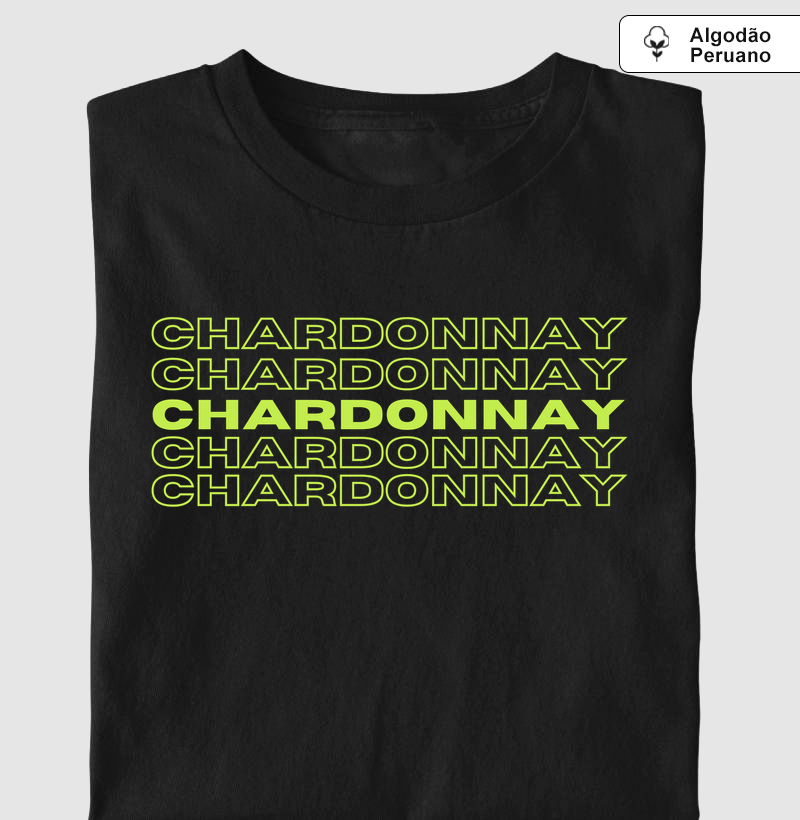 Camiseta Vinho - Chardonnay